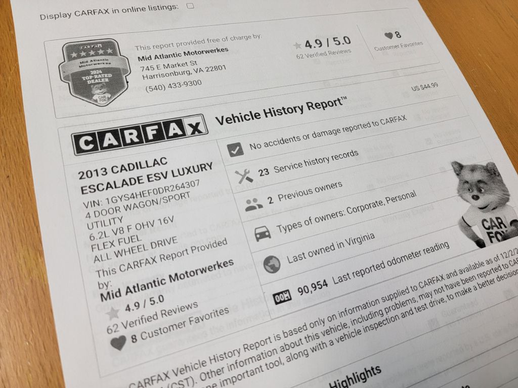 Image for 2013 Cadillac ESCALADE ESV LUXURY