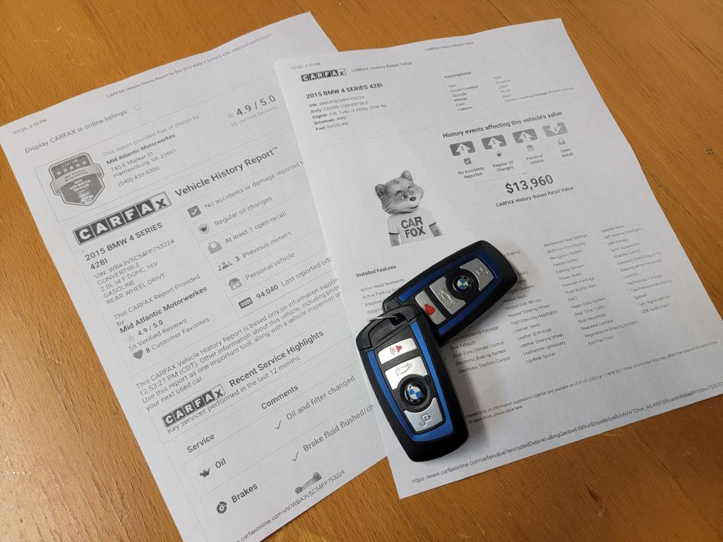 Image for 2015 BMW 428 CONVERTIBLE ///M -NAV- Camera - Serviced!!