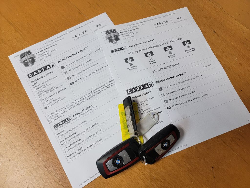 Image for 2015 BMW 428 CONVERTIBLE NAV-Camera-Sport Seats