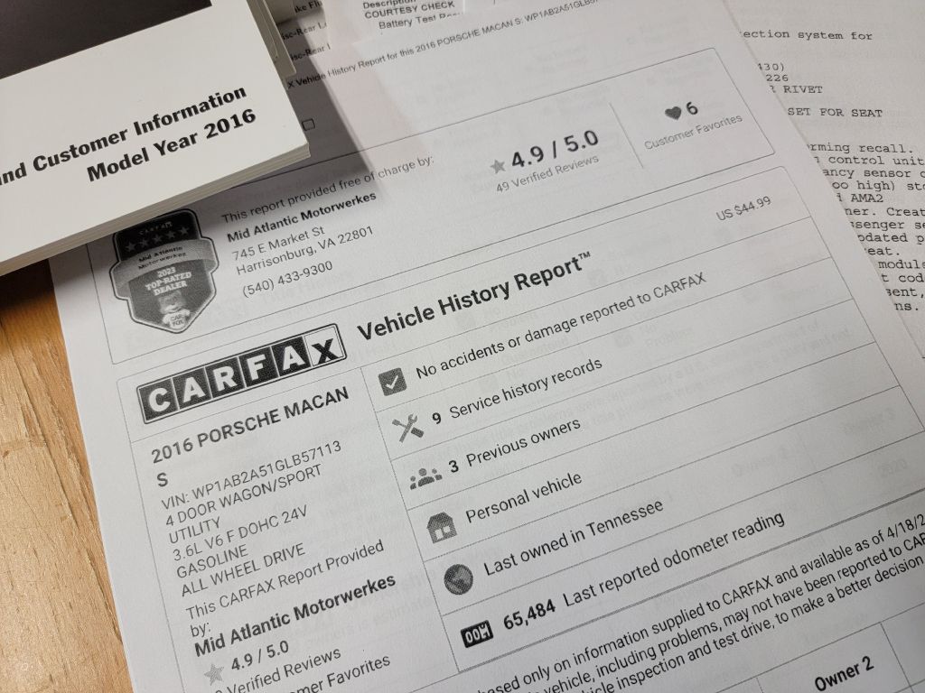 Image for 2016 Porsche MACAN S AWD NAV-Camera-Sport Chrono