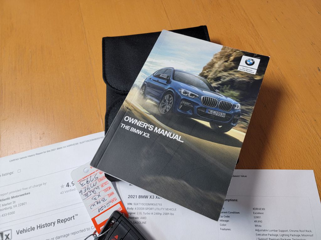 Image for 2021 BMW X3 XDRIVE 30I 1-Owner  Blind Spot  CarPlay