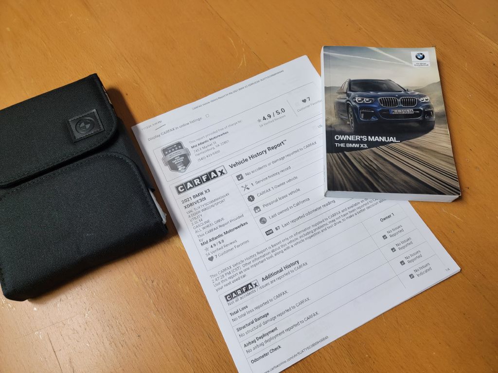 Image for 2021 BMW X3 XDRIVE 30I 1-Owner Blind Spot-Head Up