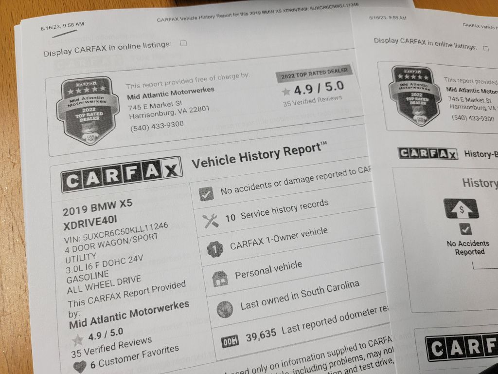 Image for 2019 BMW X5 40I XDRIVE XDRIVE40I