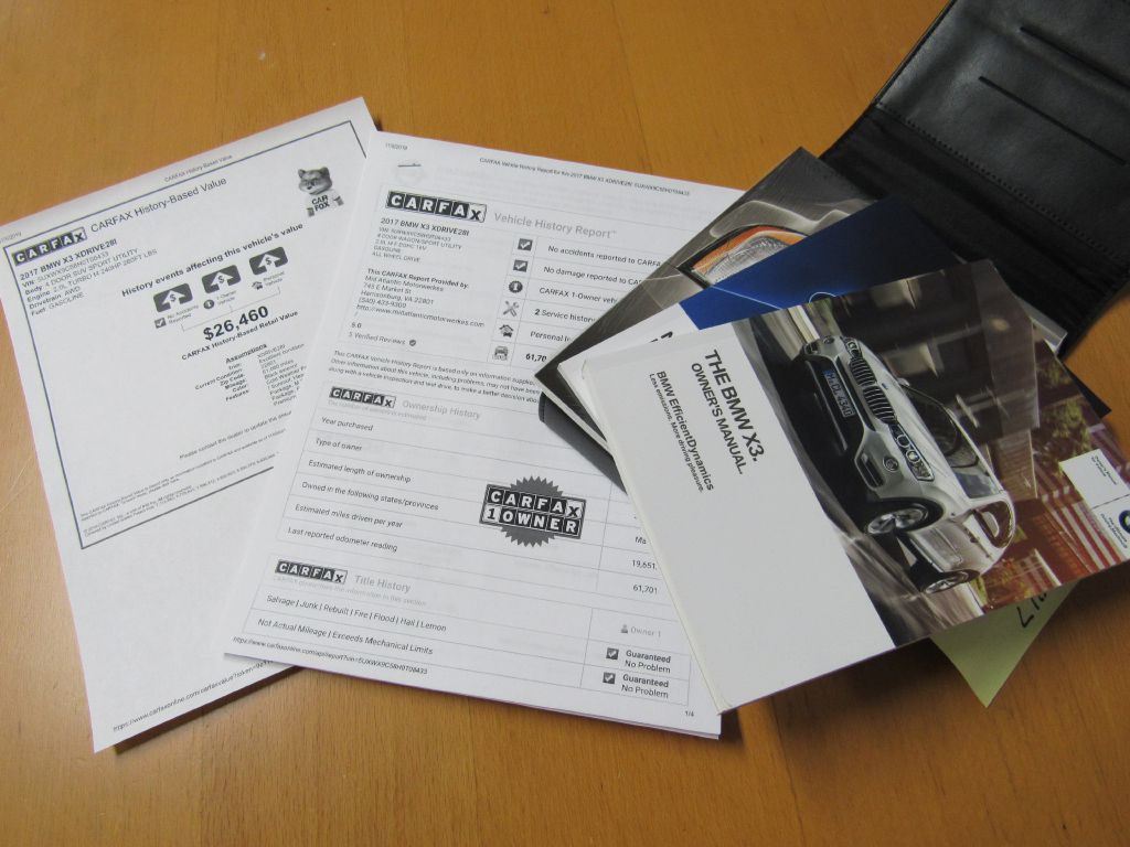 Image for 2017 BMW X3 XDRIVE 28I ///M Sport-NAV-Camera-1 Owner!