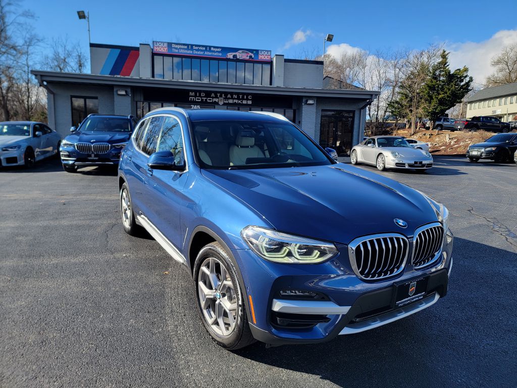 Image for 2020 BMW X3 XDRIVE 30I 1-Owner Blind Spot Skyview!!