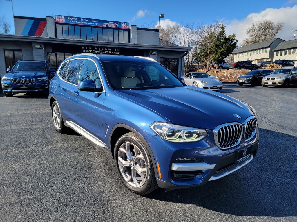Image for 2020 BMW X3 XDRIVE 30I 1-Owner Blind Spot Skyview!!