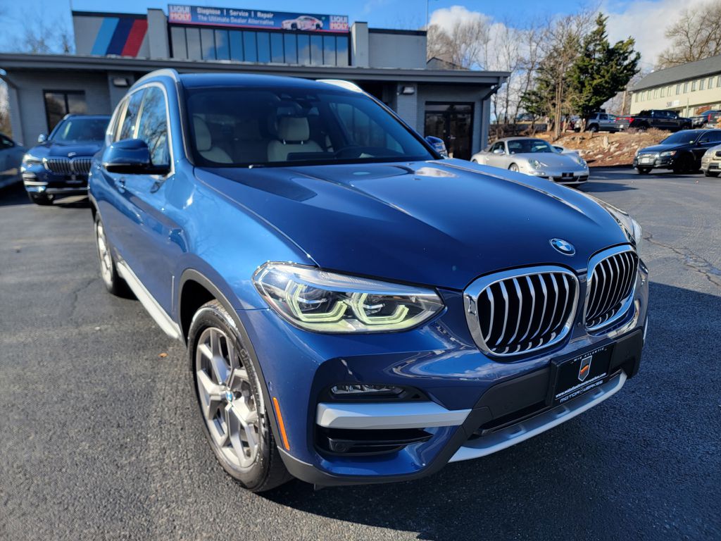 Image for 2020 BMW X3 XDRIVE 30I 1-Owner Blind Spot Skyview!!