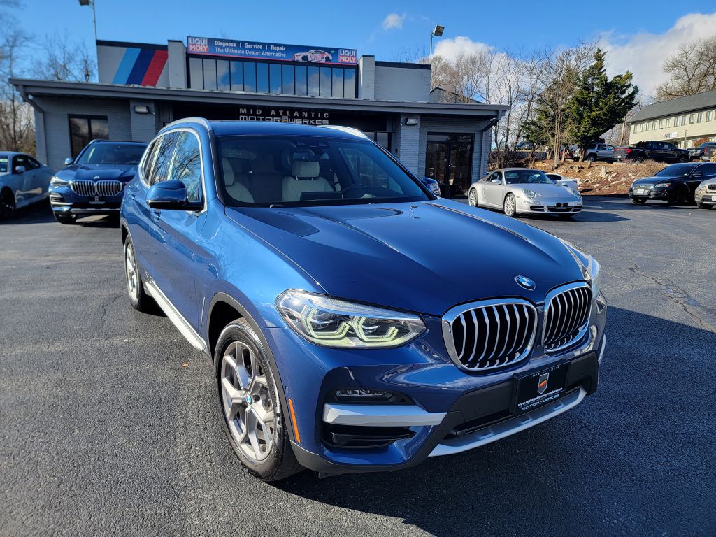 Image for 2020 BMW X3 XDRIVE 30I 1-Owner Blind Spot Skyview!!