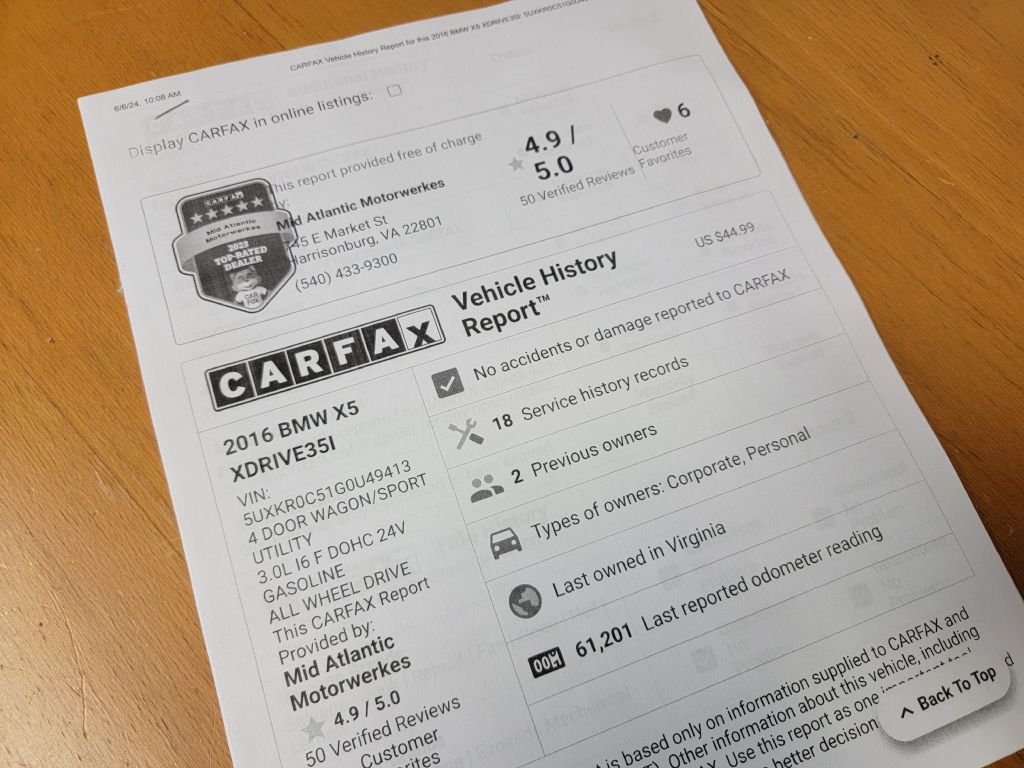 Image for 2016 BMW X5 XDRIVE 35I NAV-Camera-LOW Miles!