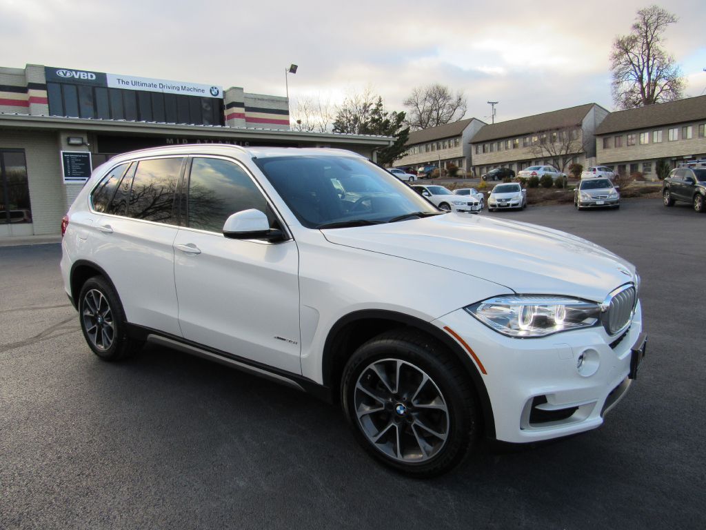 2017 BMW X5 35I XDRIVE 1-Owner - XLine! Pearl White