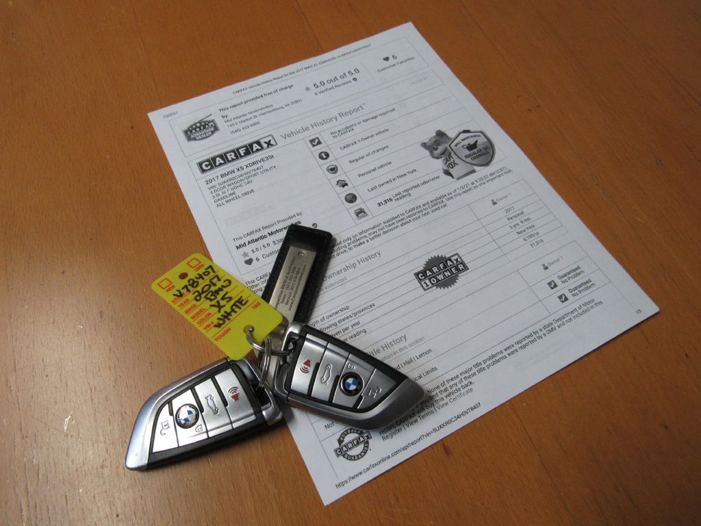 Image for 2017 BMW X5 XDRIVE 35I 1-Owner! LOW Miles! NAV - H/K