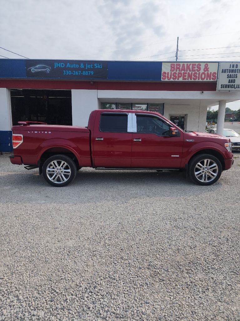 2013 FORD F150 LIMITED SUPERCREW for sale at JHD Automotive Sales & Service