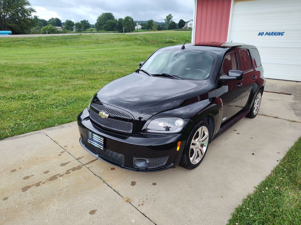 Black 2008 Chevrolet HHR Wagon Front-Wheel Drive Automatic