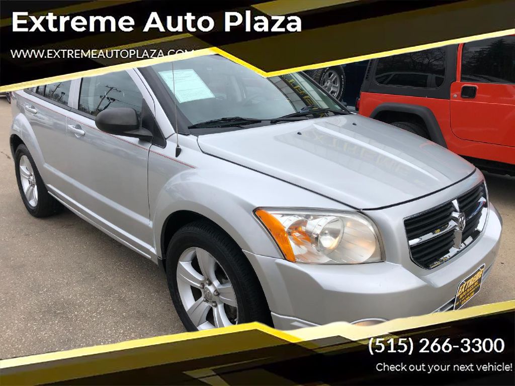 Silver 2012 Dodge Caliber Hatchback Front-Wheel Drive Continuously Variable Transmission