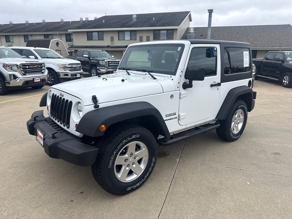 White 2013 Jeep Wrangler Sport 4WD SUV / Crossover Four-Wheel Drive Automatic