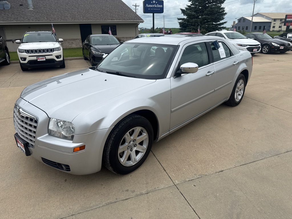 Silver 2007 Chrysler 300 Sedan Rear-Wheel Drive Automatic