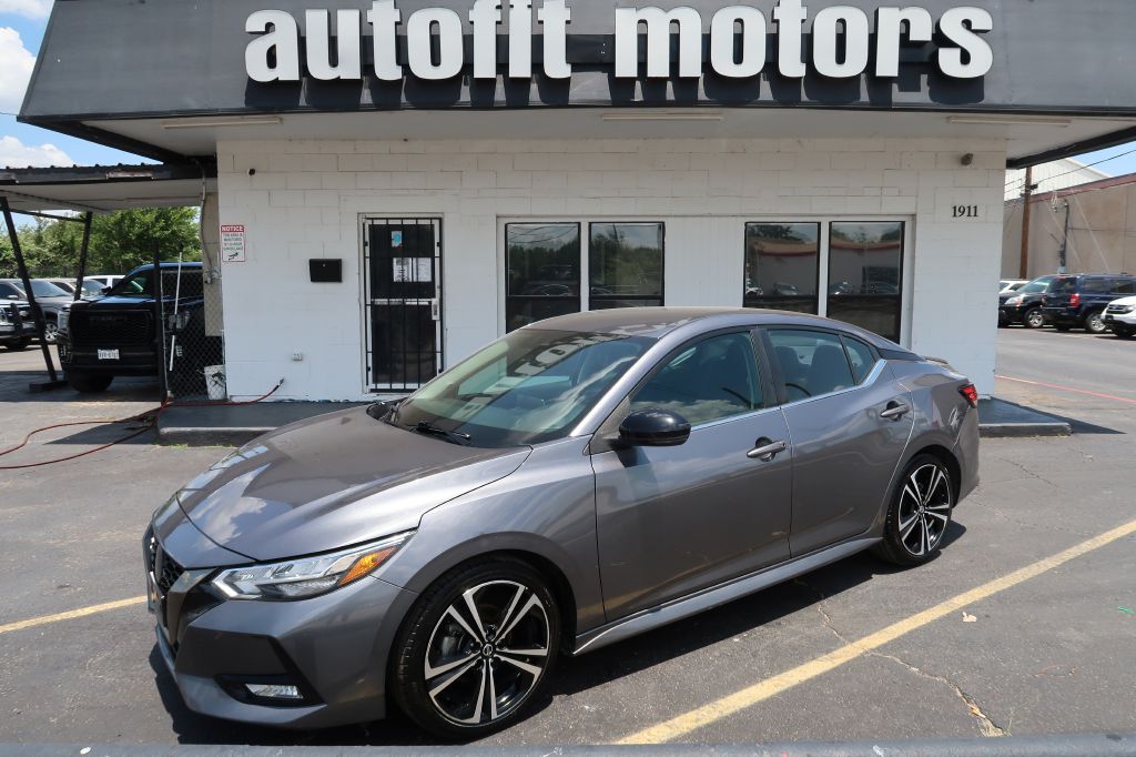 Gray 2022 Nissan Sentra Sedan Front-Wheel Drive Continuously Variable Transmission