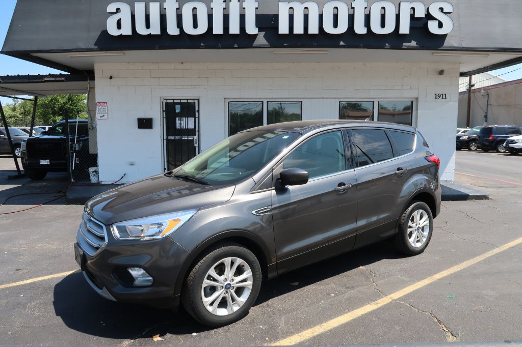 Gray 2019 Ford Escape SUV / Crossover Front-Wheel Drive Automatic