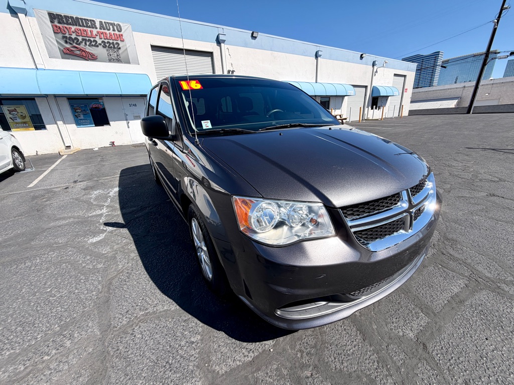 2016 DODGE GRAND CARAVAN AMERICAN VALUE PACKAGE