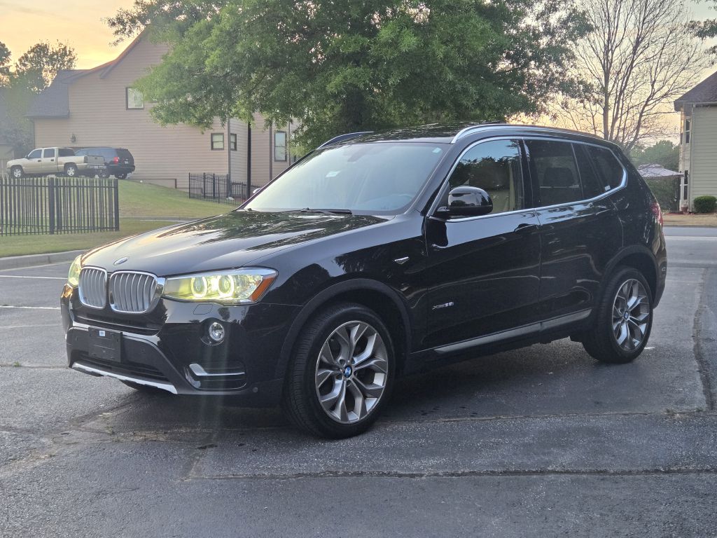 Black 2016 BMW X3 xDrive35i AWD SUV / Crossover All-Wheel Drive Automatic