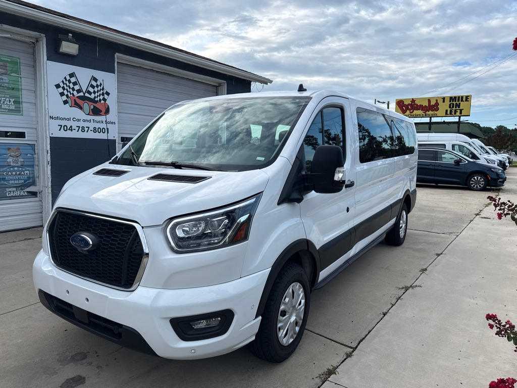 White 2023 Ford Transit Passenger Van Automatic