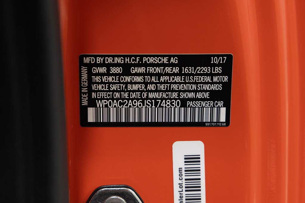 2018 Porsche 911 GT3 - Photo 66