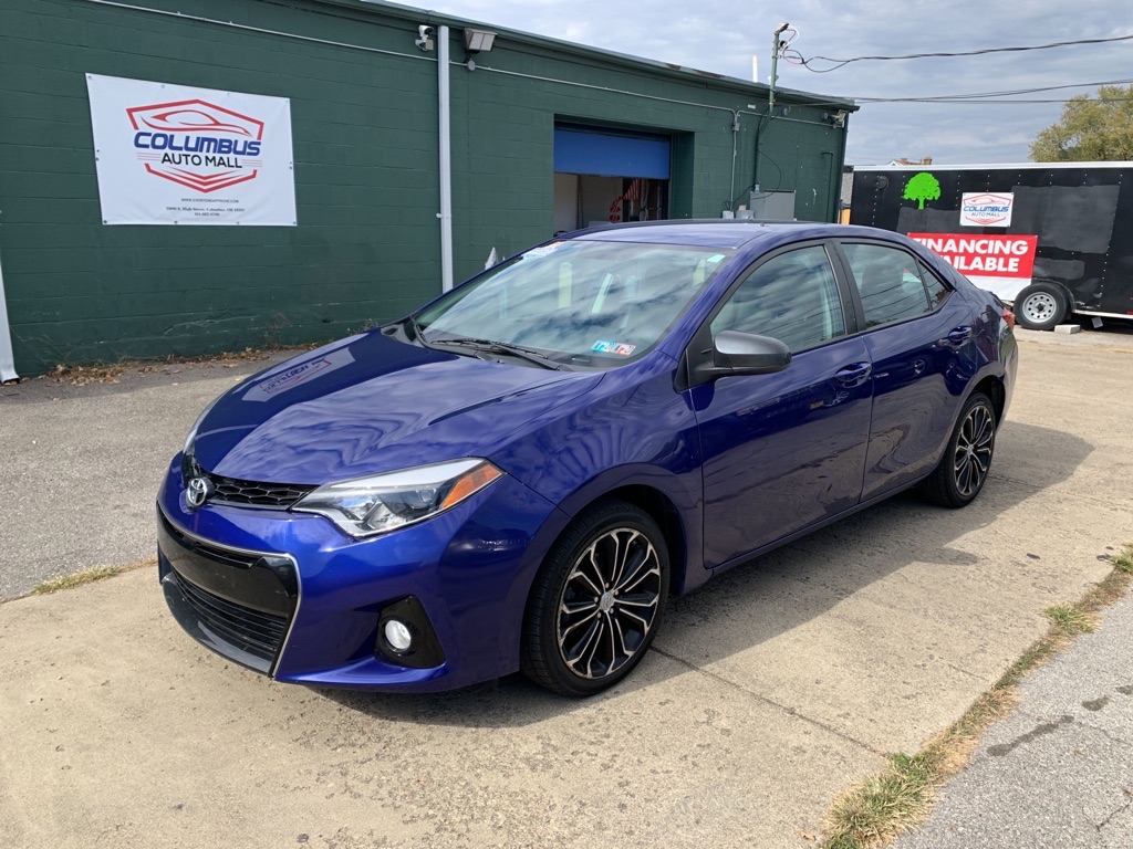 2016 Toyota Corolla In Columbus Oh At Columbus Auto Mall Blue