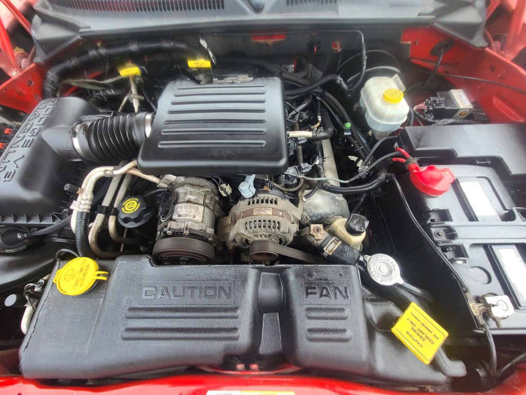 2003 DODGE DURANGO in STRASBURG VA at AJNS AUTO SALES, RED