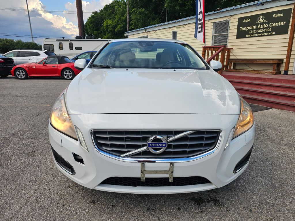 White 2012 Volvo S60 T5 Sedan Front-Wheel Drive Automatic