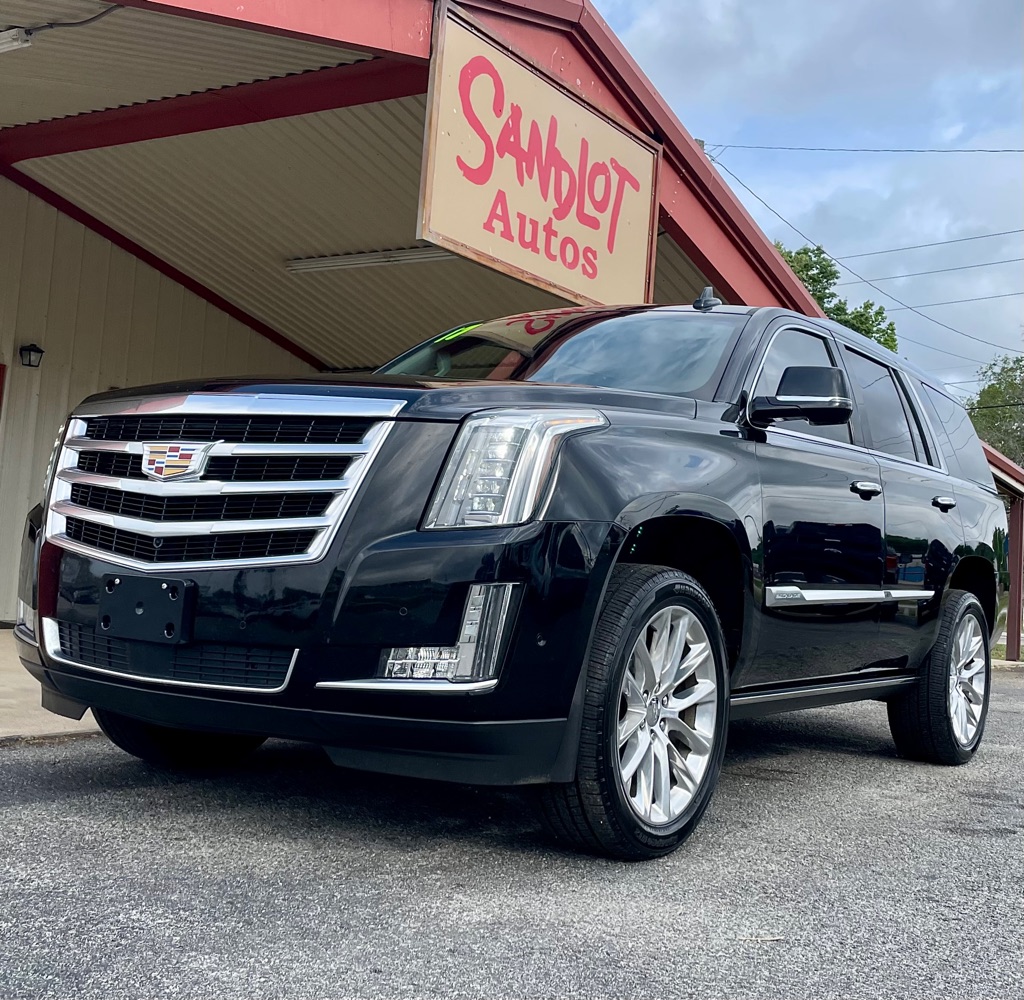 Black 2017 Cadillac Escalade Premium Luxury RWD SUV / Crossover Rear-Wheel Drive 8-Speed Automatic