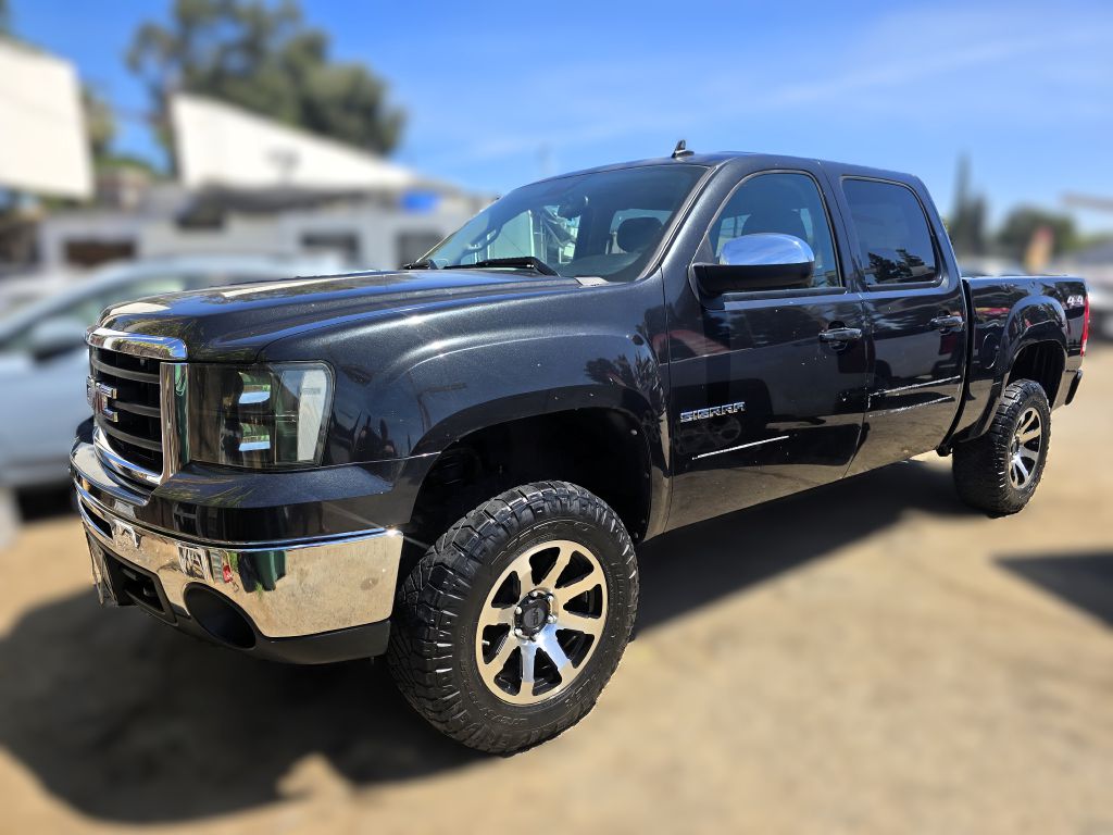Black 2010 GMC Sierra 1500 Pickup Truck Four-Wheel Drive Automatic