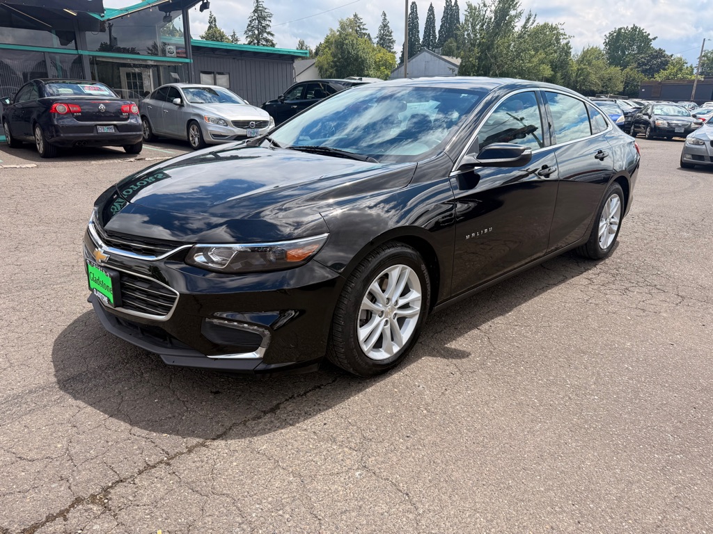 Black (BLK) 2017 Chevrolet Malibu Sedan Front-Wheel Drive Automatic