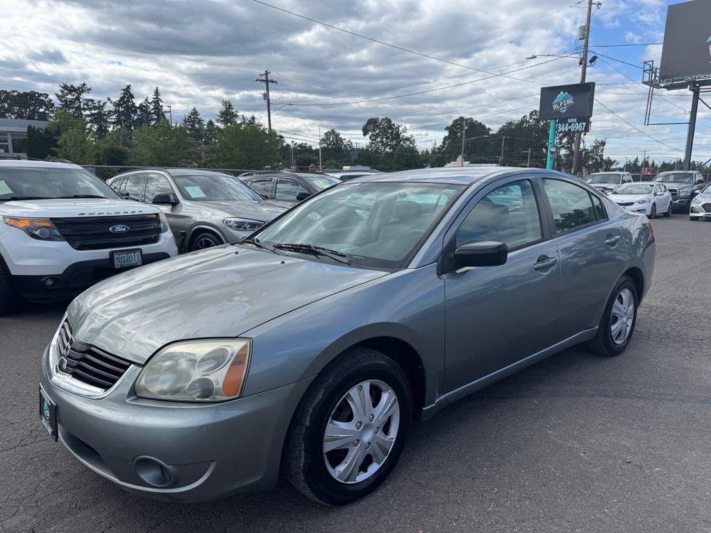 Gray 2007 Mitsubishi Galant Sedan Front-Wheel Drive Automatic