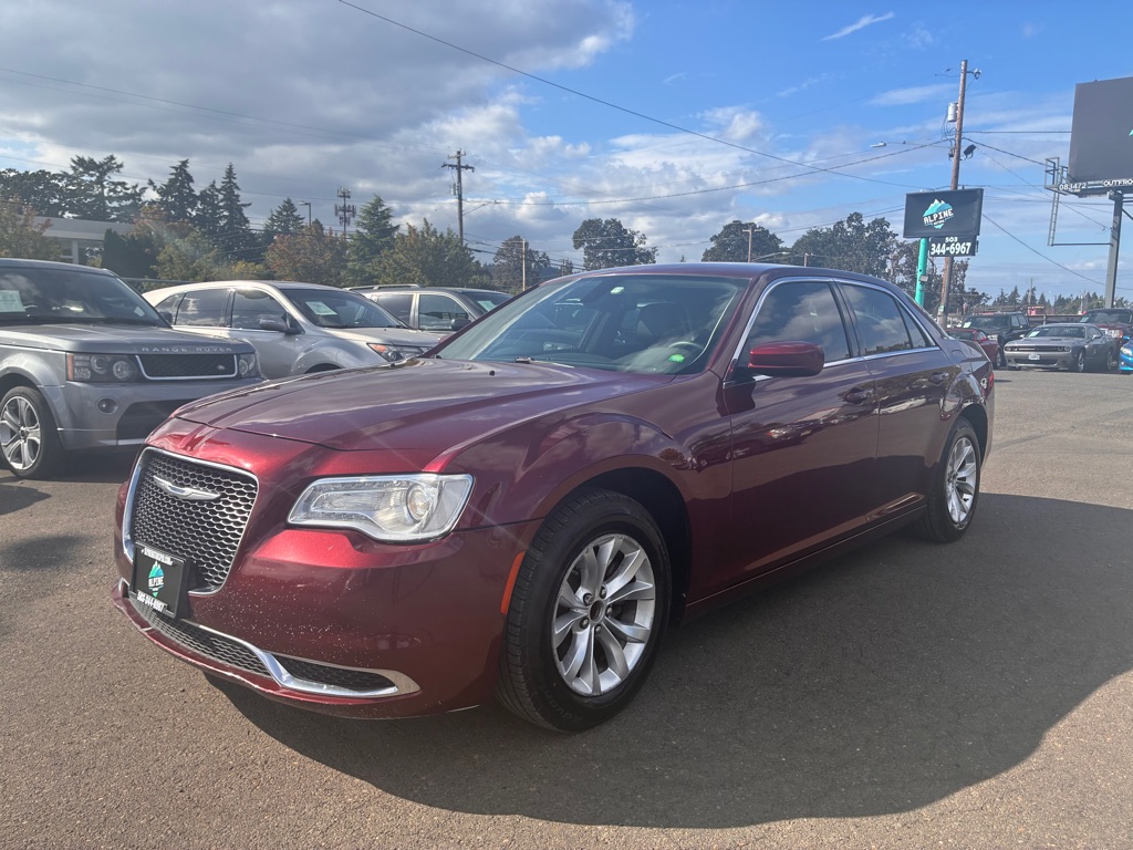 Red 2016 Chrysler 300 Sedan Rear-Wheel Drive Automatic