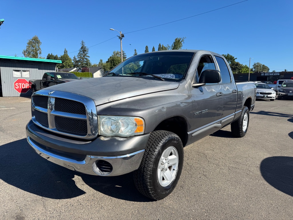 Gray 2002 Dodge RAM 1500 Pickup Truck  Automatic