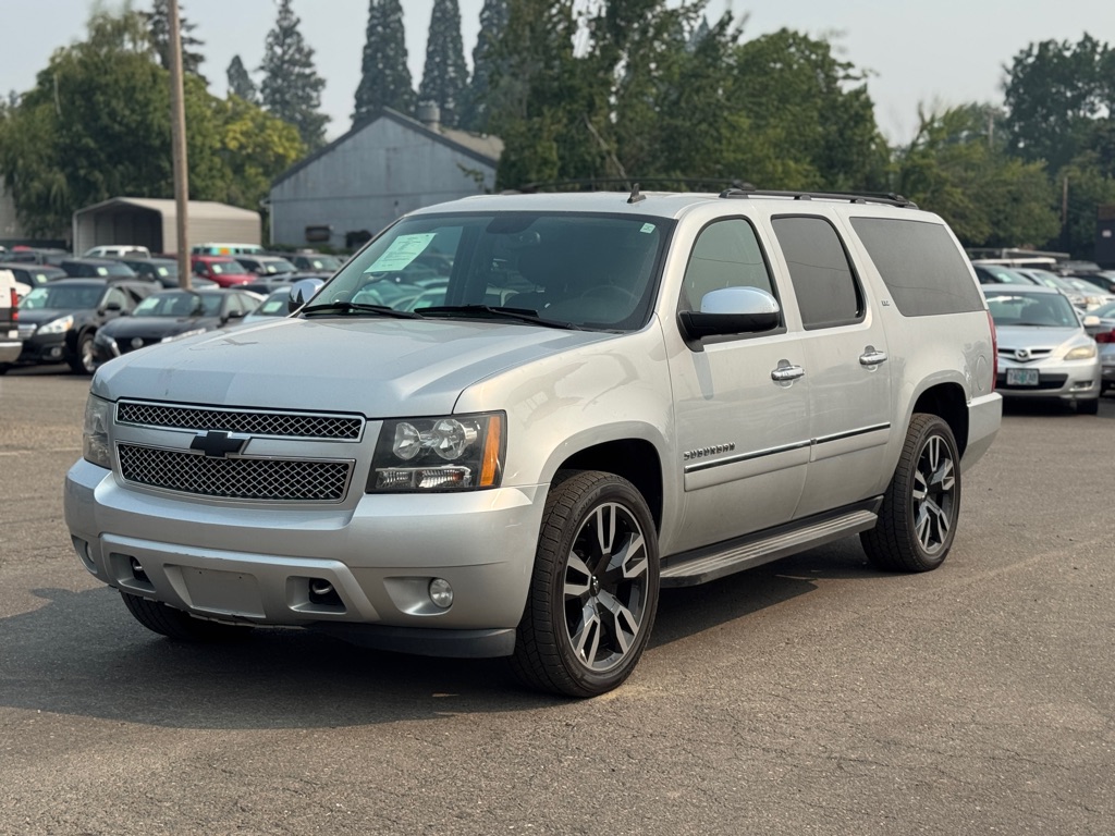 Silver 2013 Chevrolet Suburban SUV / Crossover Four-Wheel Drive Automatic