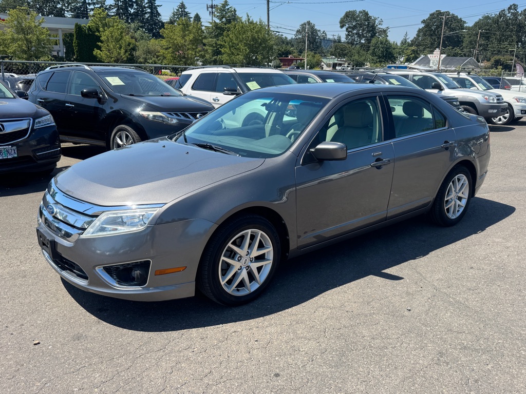 Gray 2012 Ford Fusion Sedan All-Wheel Drive Automatic