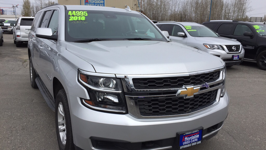 Affordable Used Cars, Fairbanks 2018 CHEVROLET SUBURBAN 1500 LT