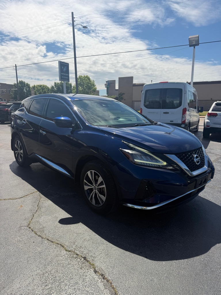 Blue 2020 Nissan Murano S FWD SUV / Crossover Front-Wheel Drive Continuously Variable Transmission