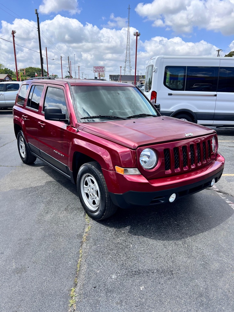 Red 2016 Jeep Patriot Sport SUV / Crossover Front-Wheel Drive Continuously Variable Transmission