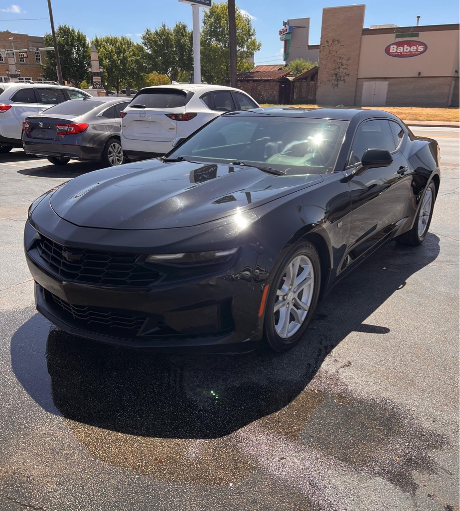 Black 2021 Chevrolet Camaro Coupe Rear-Wheel Drive Automatic
