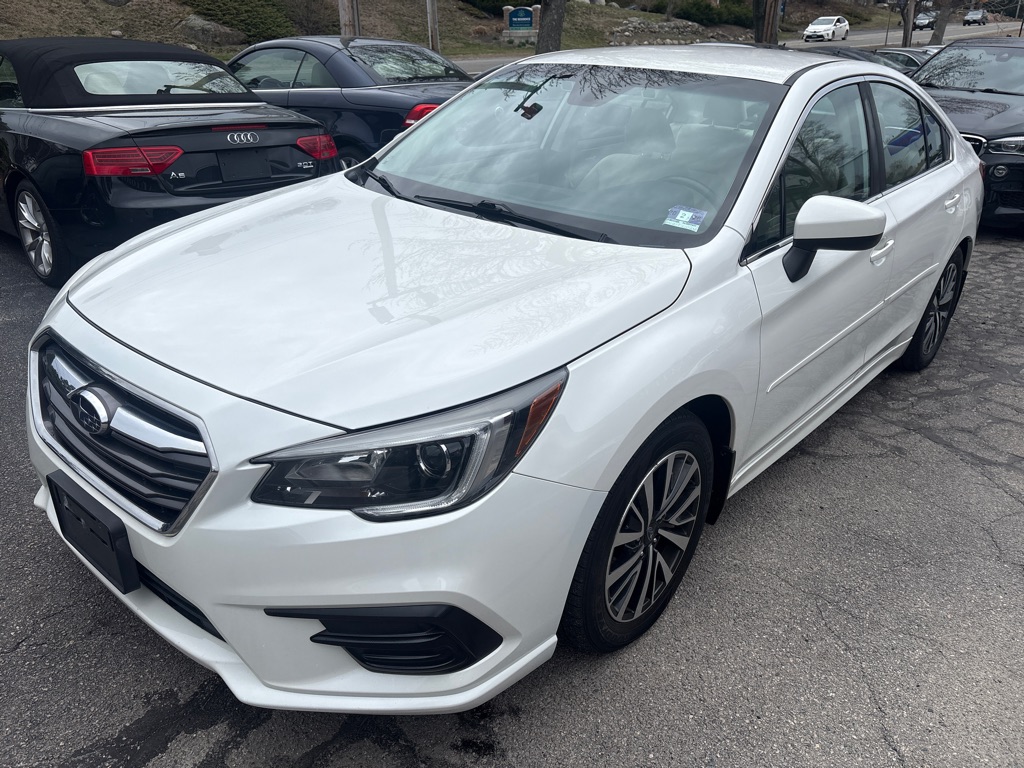 White 2019 Subaru Legacy 2.5i Premium AWD Sedan All-Wheel Drive Continuously Variable Transmission