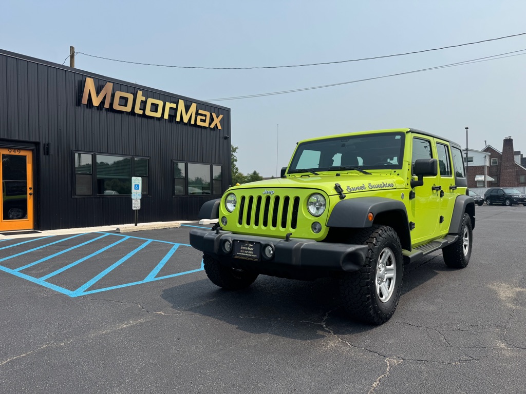 Green 2016 Jeep Wrangler SUV / Crossover Four-Wheel Drive Automatic