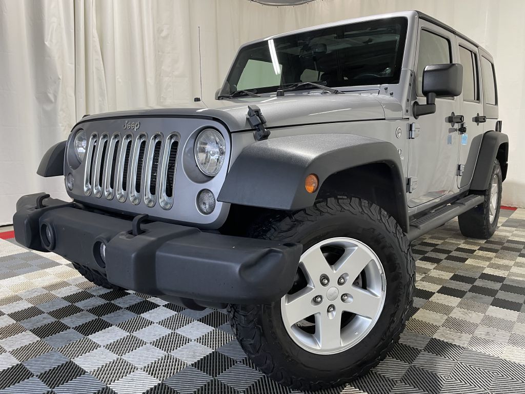 2014 JEEP WRANGLER  SPORT  UNLIMITED *4WD* for sale at Cherry Auto Group