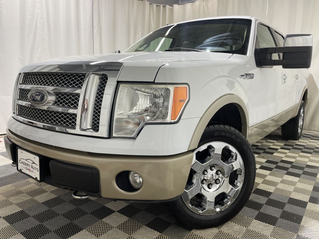 2010 FORD F150 LARIAT SUPERCREW *4WD* for sale at Cherry Auto Group