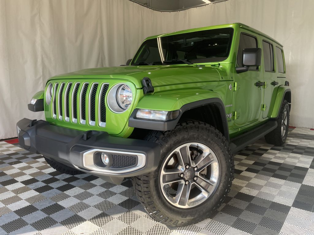 2020 JEEP WRANGLER UNLIMI SAHARA *4WD* for sale at Cherry Auto Group
