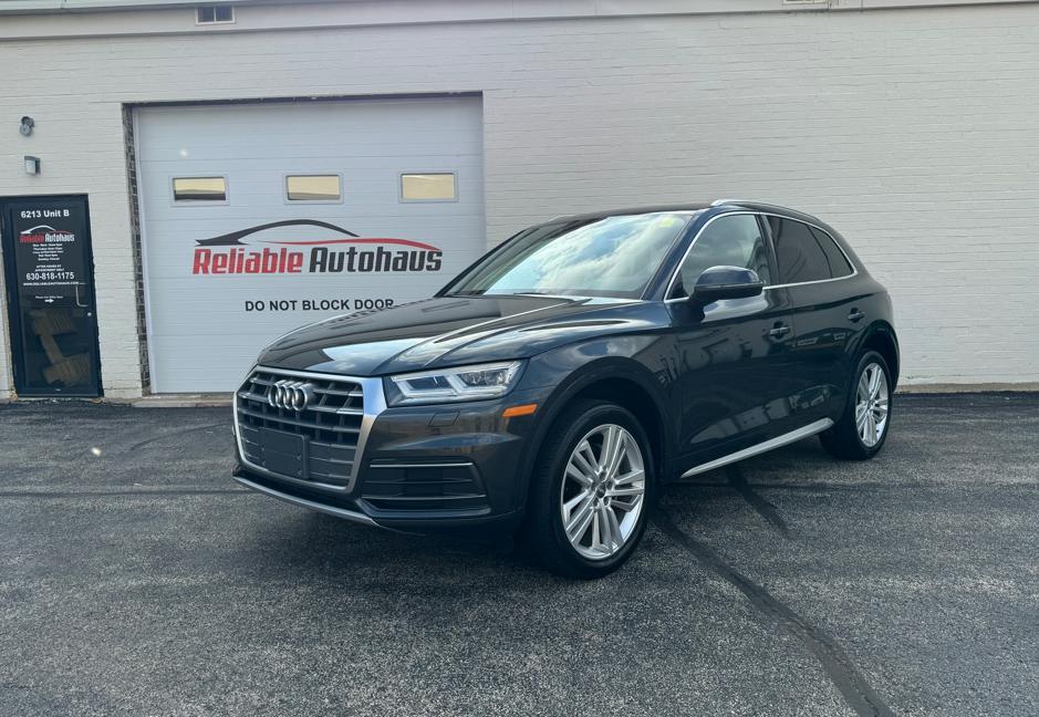 Gray 2018 Audi Q5 2.0 TFSI quattro Premium Plus SUV / Crossover All-Wheel Drive Automatic