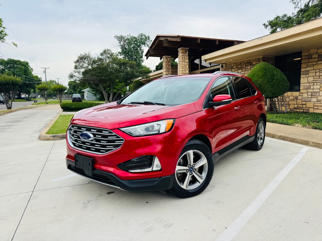 Red 2020 Ford Edge SEL AWD SUV / Crossover All-Wheel Drive Automatic