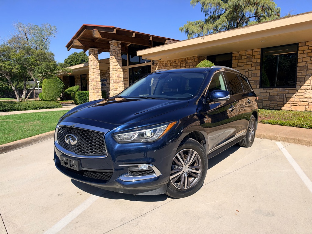 2017 INFINITI QX60 Azul SUV/Crossover Tracción en las cuatro ruedas Transmisión variable continua