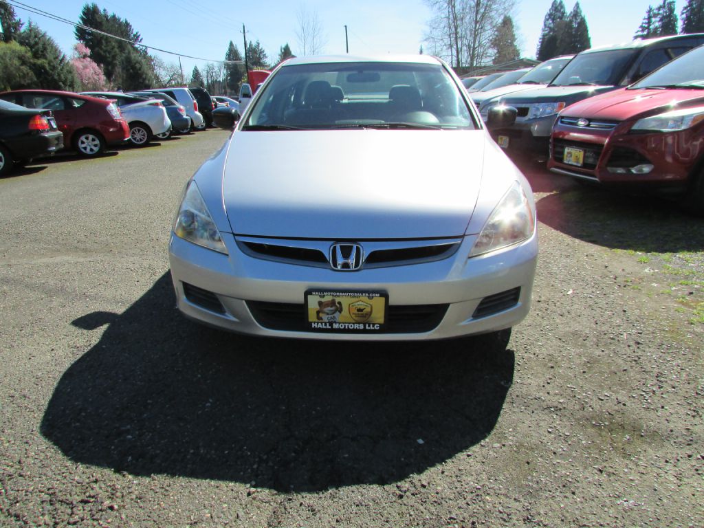 2007 HONDA ACCORD in VANCOUVER WA at HALL MOTORS LLC, SILVER